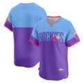 Colorado Rockies Purple-Light Blue JEROMEN 2025 City Connect Limited Jersey