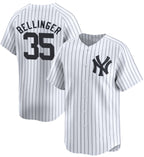 New York Yankees #35 Cody Bellinger White JEROMEN 2024 Home Limited With Name Stitched Jersey