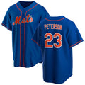 New York Mets #23 David Peterson Royal JEROMEN Cool Base Stitched Jersey