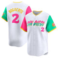 San Diego Padres #2 Xander Bogaerts White JEROMEN City Connect Limited Player Jersey