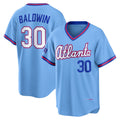 Atlanta Braves #30 Drake Baldwin Powder Blue JEROMEN 2026 City Connect Stadium Jersey