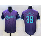 Arizona Diamondbacks #39 Corbin Burnes Purple JEROMEN 2025 City Connect Limited Stitched Jersey