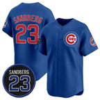 Chicago Cubs #23 Ryne Sandberg Royal JEROMEN 'Ryne Sandberg Tribute' Vapor Limited V2 Stitched Jersey