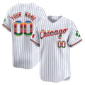 Custom Chicago White Sox Mexico Vapor Premier Limited Jersey V3- White 2 JEROMEN