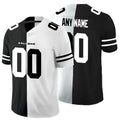 Custom A.Falcons Black And White JEROMEN Split Vapor Untouchable Limited Jersey