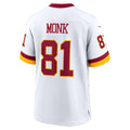 W.Commanders #81 Art Monk White JEROMEN Alternate 2 Game Jersey