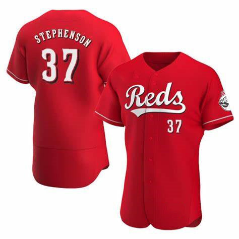 Cincinnati Reds #37 Tyler Stephenson Red JEROMEN Stitched Flex Base Jersey
