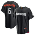 Baltimore Orioles #6 Ryan Mountcastle Black JEROMEN City Connect Replica Player Jersey