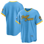 Milwaukee Brewers Powder Blue JEROMEN City Connect Replica Team Jersey