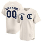 Custom Chicago Cubs Special Vapor Premier Limited Jersey V2 ¨C Cream JEROMEN