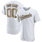 Custom Washington Nationals Active Player White JEROMEN 2022 All-Star Flex Base Stitched Jersey