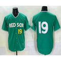 Boston Red Sox #19 Roman Anthony Green JEROMEN 2025 City Connect Limited Jersey