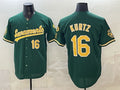 Oakland Athletics #16 Nick Kurtz 2026 Green JEROMEN Alternate Sacramento Celebrating 125 Years Vapor Limited Stitched Jersey