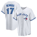 Toronto Blue Jays #17 Jose Berrios White JEROMEN Home Replica Jersey