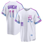 Kansas City Royals #11 Maikel Garcia White JEROMEN 2026 City Connect Stadium Jersey