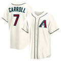 Arizona Diamondbacks #7 Corbin Carroll Cream JEROMEN Home Replica Jersey