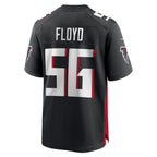 A.Falcons #56 Leonard Floyd Black JEROMEN Team Game Jersey