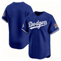 Los Angeles Dodgers Royal JEROMEN USA 250 Limited Stitched Jersey
