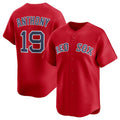 Boston Red Sox #19 Roman Anthony Red JEROMEN 2024 Alternate Limited Stitched Jersey