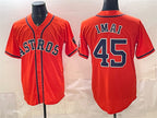 Houston Astros #45 Tatsuya Imai Orange JEROMEN Cool Base Stitched Jersey