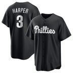 Philadelphia Phillies #3 Bryce Harper Black JEROMEN Lights Out Limited Stitched Jersey