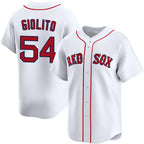 Boston Red Sox #54 Lucas Giolito White JEROMEN 2024 Home Limited Stitched Jersey