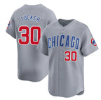 Chicago Cubs #30 Kyle Tucker Grey JEROMEN 2025 Limited Stitched Jersey