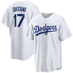 Los Angeles Dodgers #17 Shohei Ohtani White JEROMEN Home Replica Player Jersey