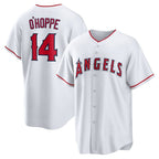 Los Angeles Angels #14 Logan O'Hoppe White JEROMEN Home Replica Jersey