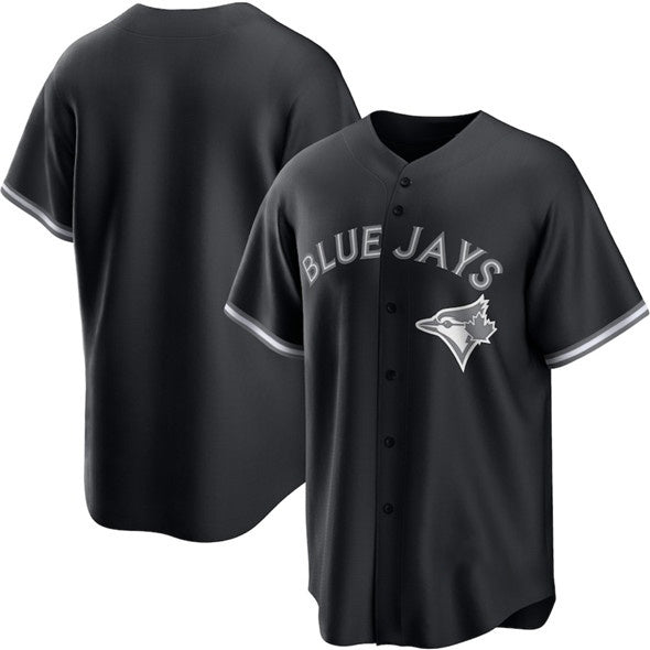 Toronto Blue Jays Blank Black JEROMEN Lights Out Limited Stitched Jersey