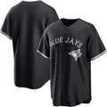 Toronto Blue Jays Blank Black JEROMEN Lights Out Limited Stitched Jersey