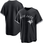 Toronto Blue Jays Blank Black JEROMEN Lights Out Limited Stitched Jersey