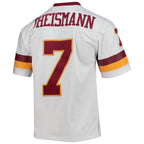 W.Football Team #7 Joe Theismann Mitchell & Ness White JEROMEN Legacy Replica Jersey