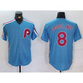 Philadelphia Phillies #8 Nick Castellanos Blue JEROMEN Cool Base Stitched Jersey