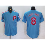 Philadelphia Phillies #8 Nick Castellanos Blue JEROMEN Cool Base Stitched Jersey