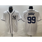 New York Yankees #99 Aaron Judge White JEROMEN Fashion Cool Base Jersey