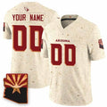 Custom A.Cardinals Active Player Natural JEROMEN 2025 F.U.S.E. ¡°Rivalries¡± Vapor Untouchable Limited Stitched Jersey