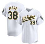 Oakland Athletics #38 JP Sears White JEROMEN Home Limited Stitched Jersey