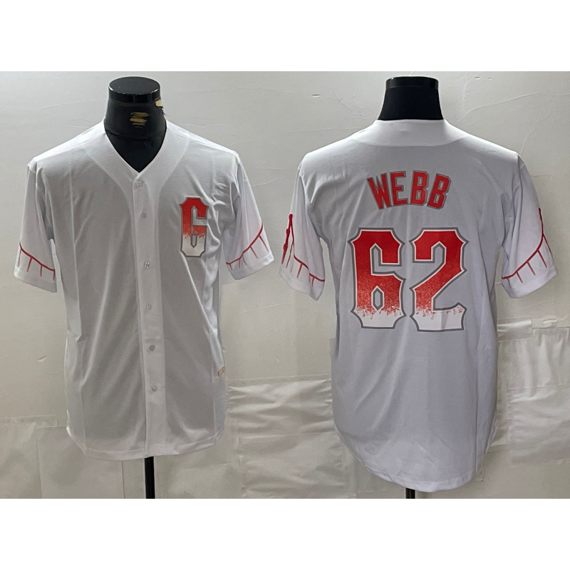 San Francisco Giants #62 Logan Webb White JEROMEN City Connect Stitched Cool Base Jersey