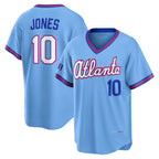 Atlanta Braves #10 Chipper Jones Powder Blue JEROMEN 2026 City Connect Stadium Jersey