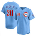Chicago Cubs #30 Kyle Tucker Blue JEROMEN 2024-25 2nd Alternate Limited Stitched Jersey