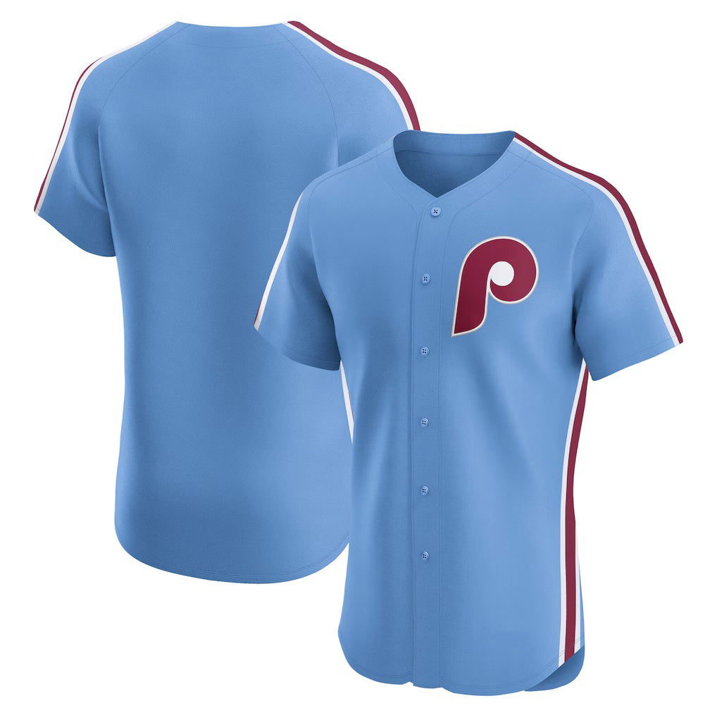 Philadelphia Phillies Light Blue JEROMEN Alternate Elite Jersey