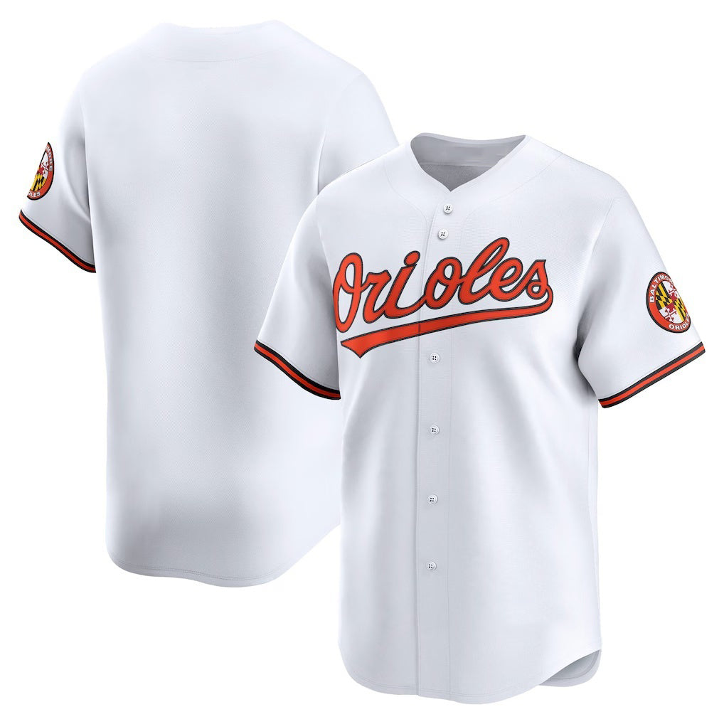Baltimore Orioles White JEROMEN Home Limited Jersey