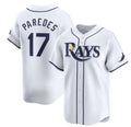 Tampa Bay Rays #17 Isaac Paredes White JEROMEN Home Limited Stitched Jersey