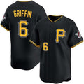 Pittsburgh Pirates #6 Konnor Griffin Black JEROMEN Alt Limited Jersey