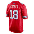 B.Bills #18 Amari Cooper Red JEROMEN Alternate Game Jersey