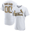 Custom St. Louis Cardinals Active Player White JEROMEN 2022 All-Star Flex Base Stitched Jersey