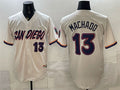 San Diego Padres #13 Manny Machado Cream JEROMEN 2026 City Connect Stadium Stitched Jersey