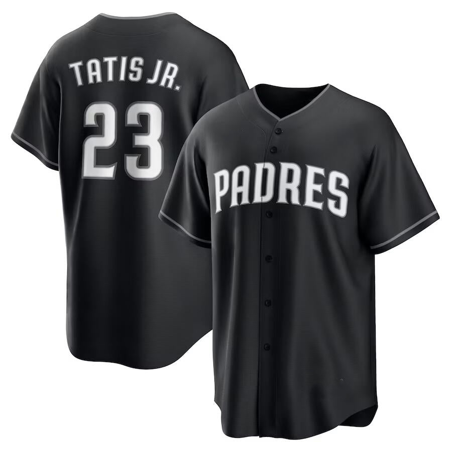 San Diego Padres #23 Fernando Tatis Jr. Black JEROMEN Limited Stitched Jersey
