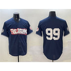 New York Yankees #99 Aaron Judge Navy JEROMEN Bronx Graffiti Vapor Limited Stitched Jersey